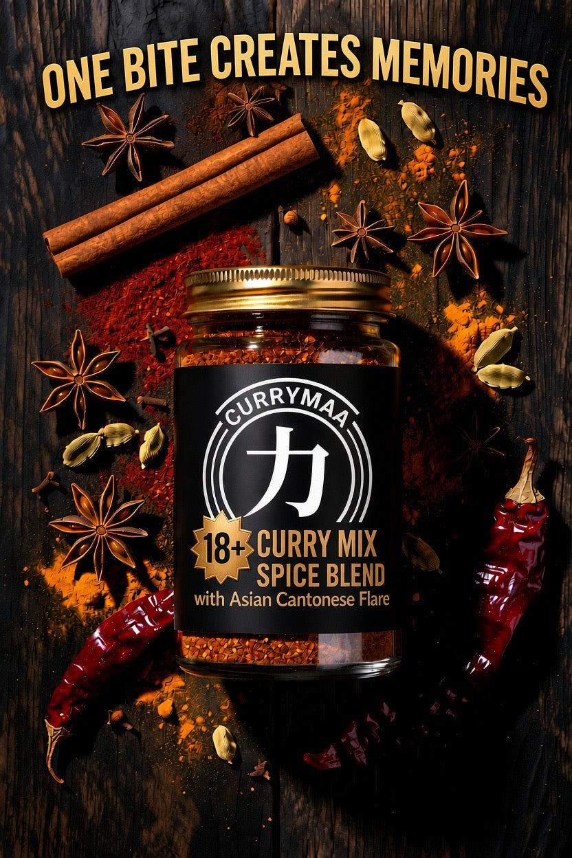 CurryMaa 18+ Spice Blend Curry Mix — Oomph!