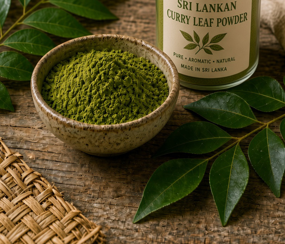 Locally-Sourced Sri Lankan Curry Leaf POWDER